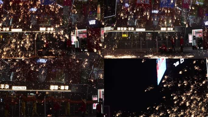 4k120帧 打铁花拍摄