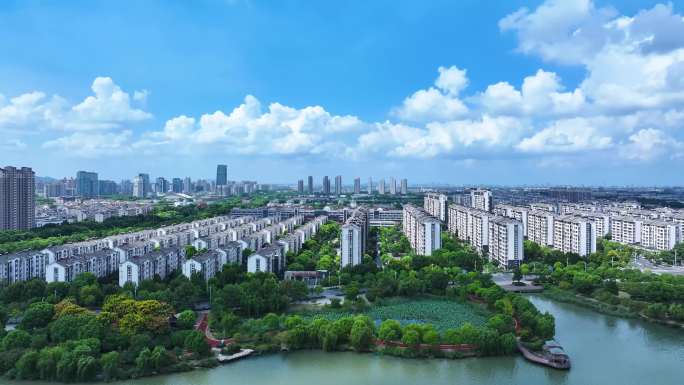 【有版权】张家港沙洲湖大桥延时航拍