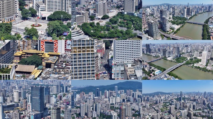 海珠广场中山纪念堂北京路越秀大景