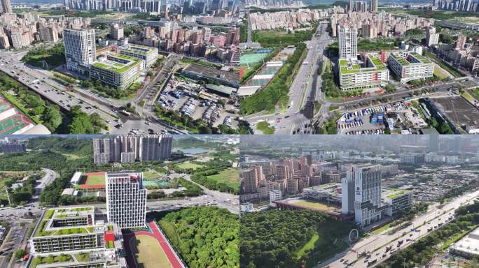 深圳光明科研院航拍运镜宣传素材