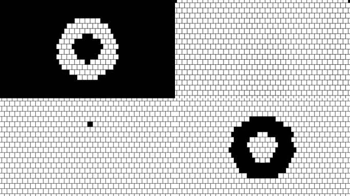 方块矩阵转场4k视频带通道09