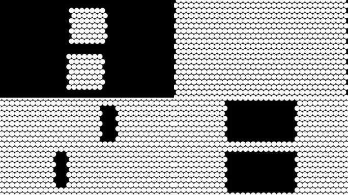 4k圆形矩阵动态转场31