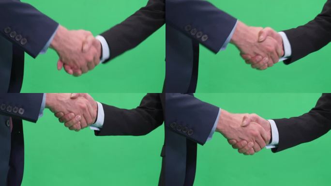 握手特写
