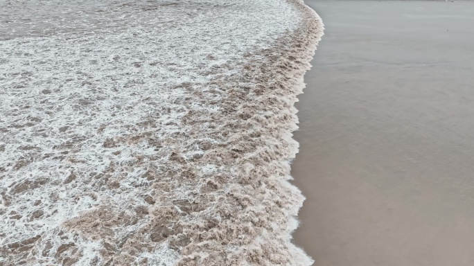 【正版素材】浙江海宁钱塘江大潮0010