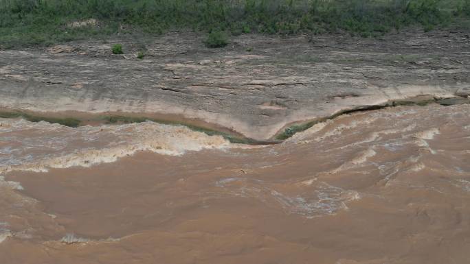 4K延安乾坤湾景区航拍1
