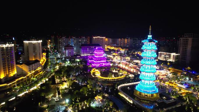 西昌城市夜景