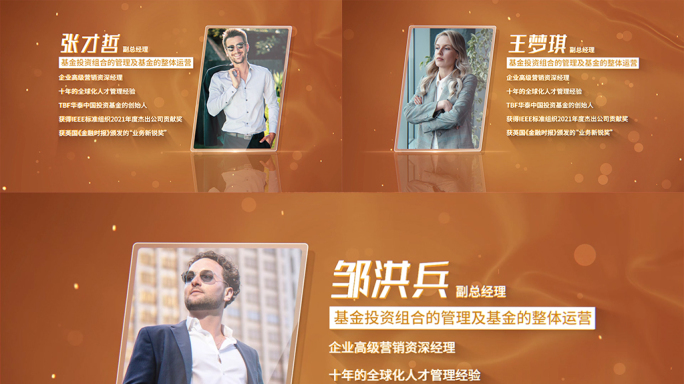 金色企业专家团队展示1124