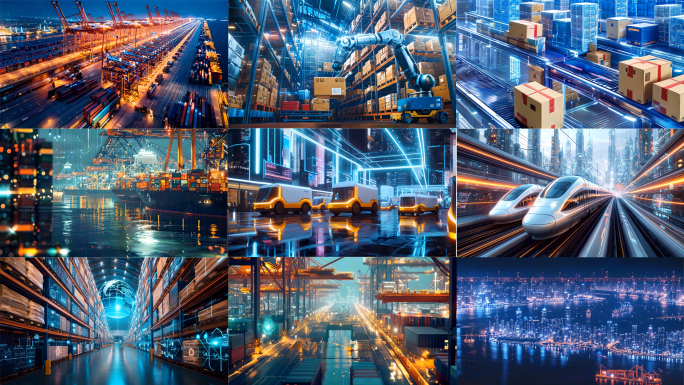 信息化智慧物流、科技港口、智慧港口、运输