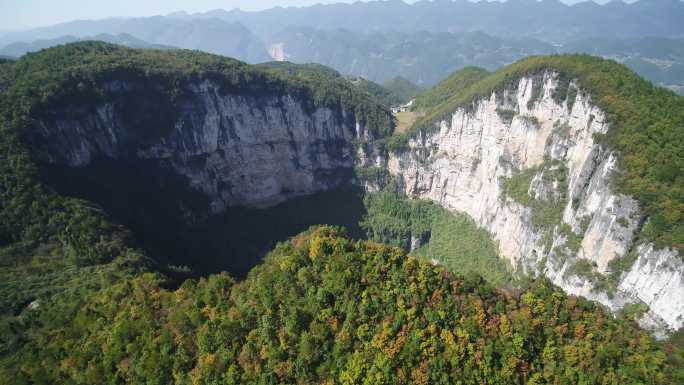 小寨天坑航拍