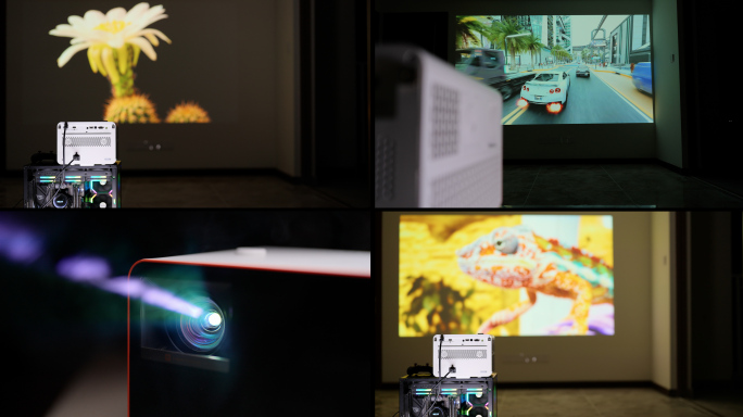 投影灯投影仪投放画面