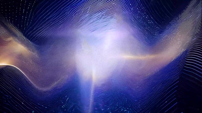 绚丽动感光线粒子背景