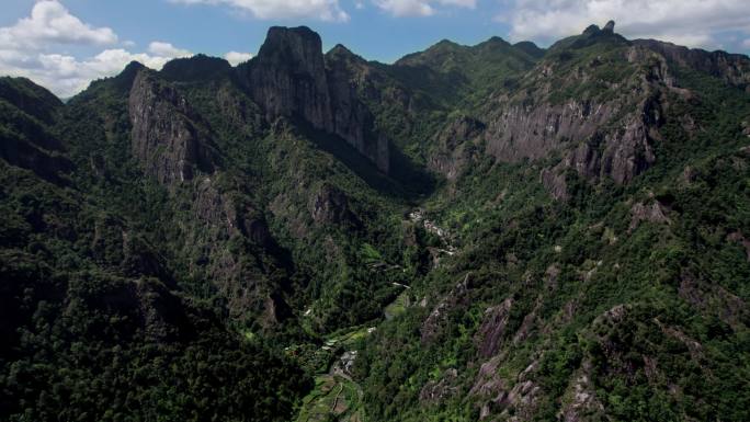 温州永嘉楠溪江十二峰风景名胜区景院