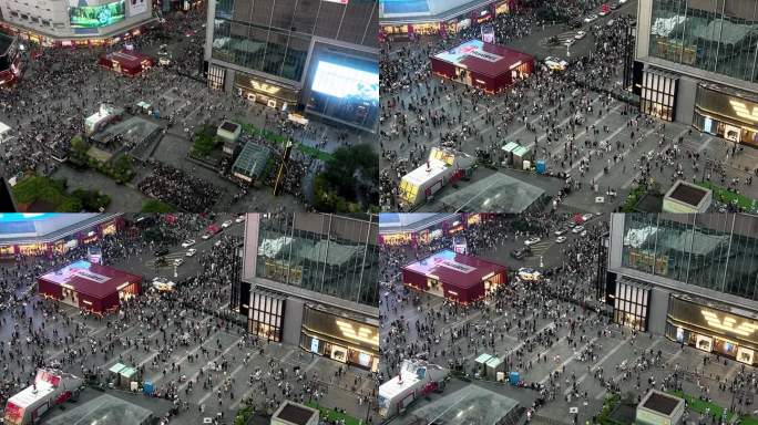 太古里 太古里街景 人群人流 繁华街区