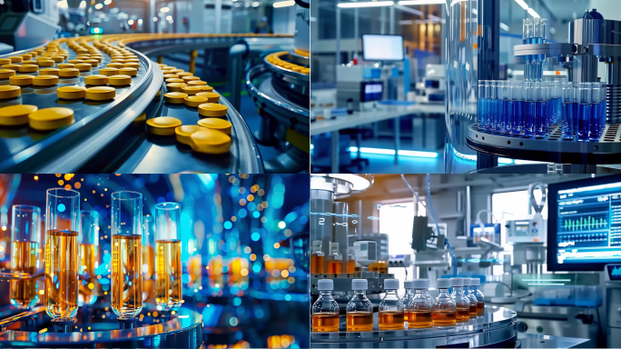 医药实验室药物生产车间研发研究生物