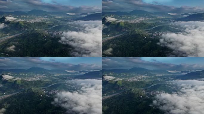 温州永嘉楠溪江狮子岩云海日出