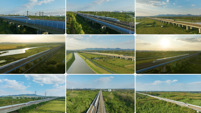 高铁 复兴号 火车 动车组 和谐号 铁路