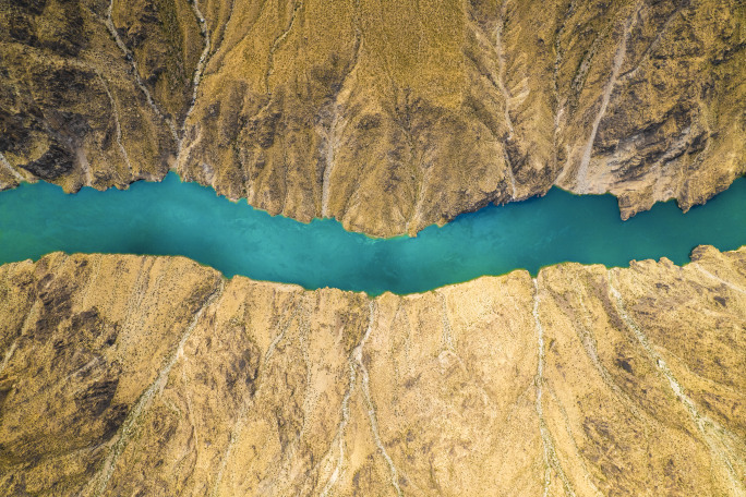 青海省龙羊峡,龙羊峡土林4K航拍mov