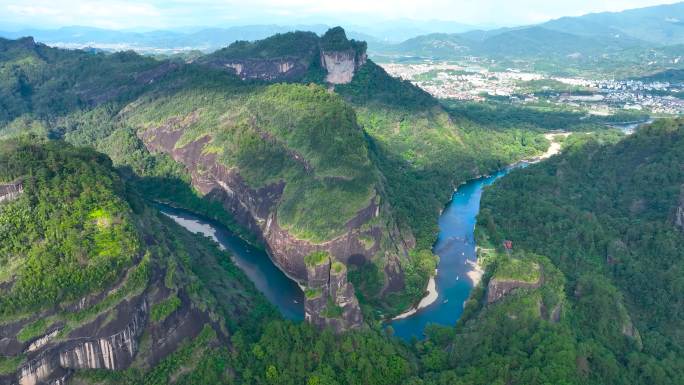 4K航拍福建武夷山12