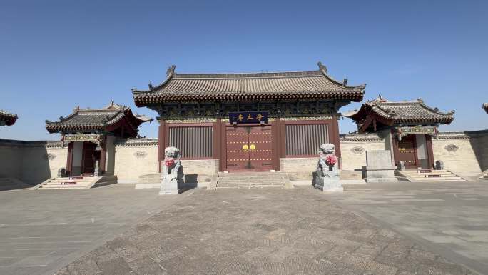 净土寺实拍大同应县净土寺