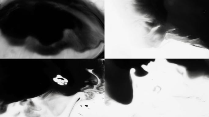 十组水墨晕染素材