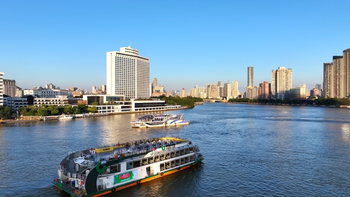 广州荔湾地标白天鹅宾馆