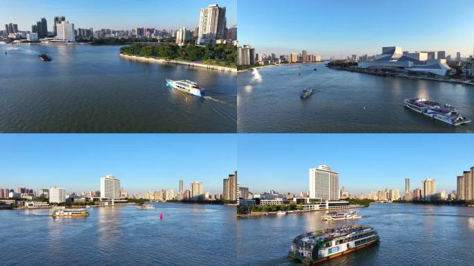 广州荔湾地标白天鹅宾馆