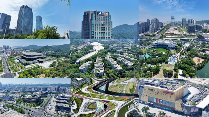 广州白云新城CBD地标合集4K
