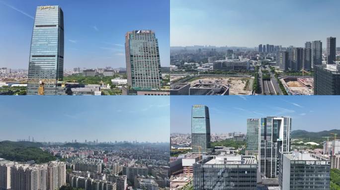 广州白云新城航拍