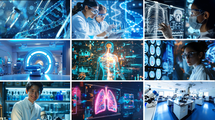 智慧医疗医学医疗科技医学研究
