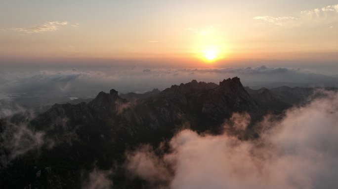 青岛大珠山航拍