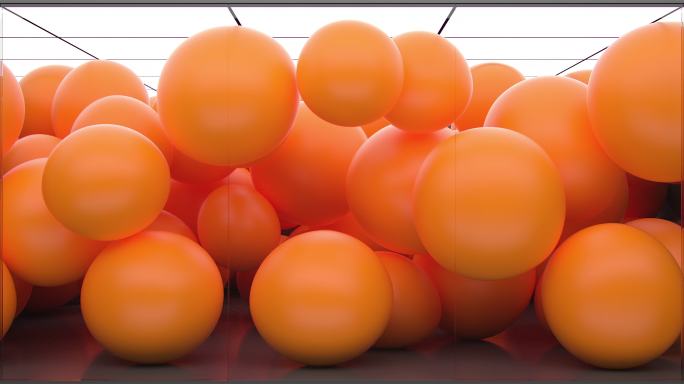 原创裸眼3D软体小球