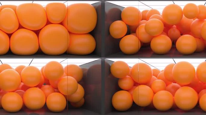 原创裸眼3D软体小球