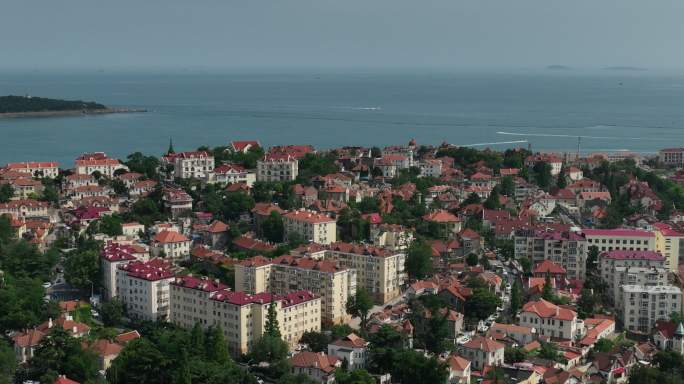 青岛八大关航拍