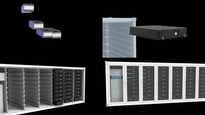 储能柜 储能集装箱 集装箱版