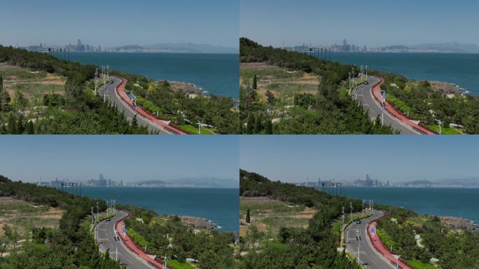 青岛东环岛航拍