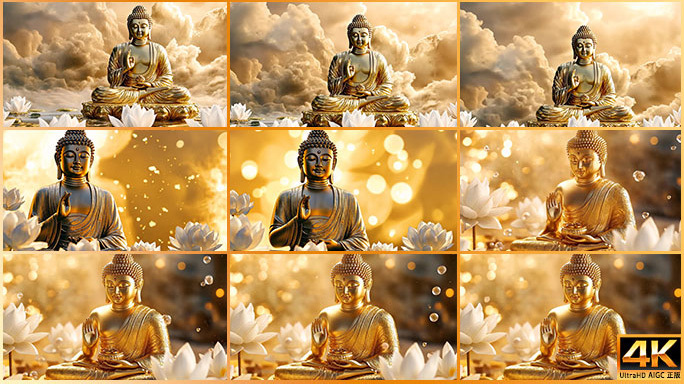 佛像金身  佛祖 西天如来佛 极乐世界