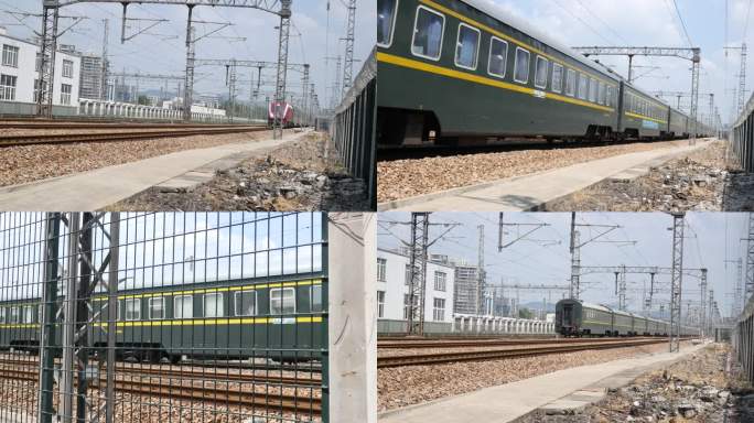 直特特快火车实拍：Z4281次包头-杭州