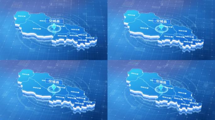 吕梁市交城县蓝色三维科技区位地图