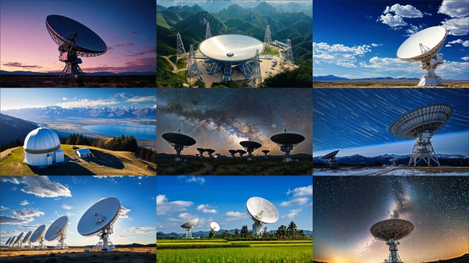 天眼 射电望远镜 天文台 地外文明探索