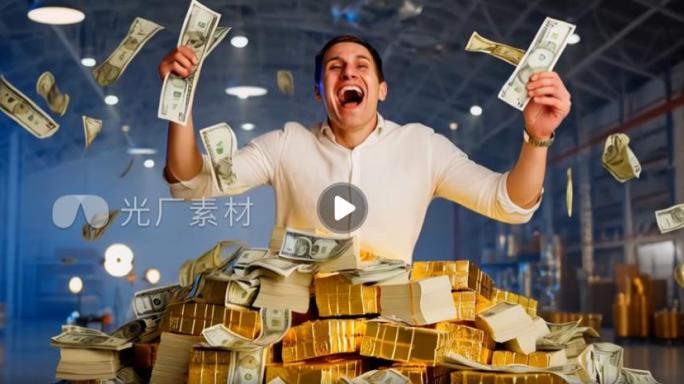 a股牛市暴涨股市财富疯狂投资黄金彩票大奖