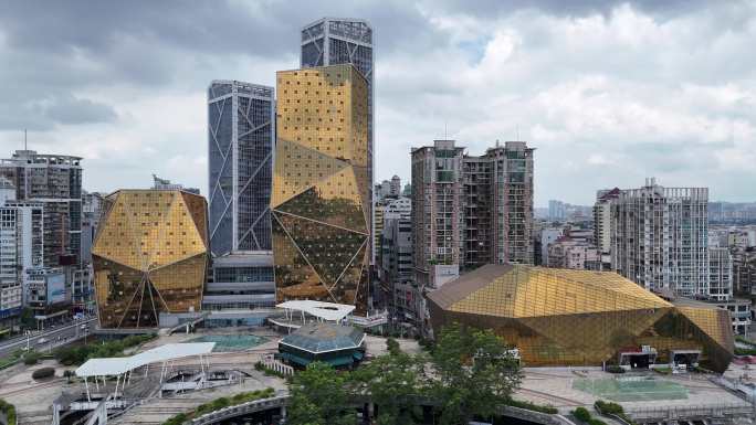 多镜头航拍广西柳州城市宣传片