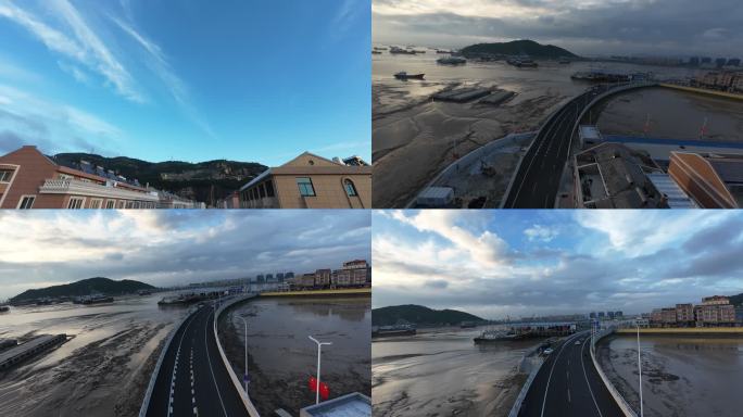 台州温岭石塘海上公路穿越机