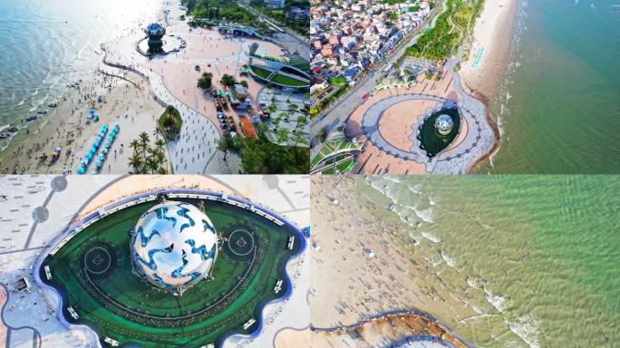 合集北海银滩沙滩广西风光旅游天下第一滩