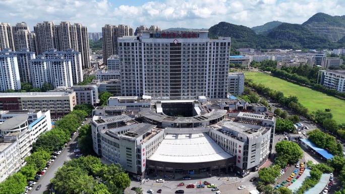 多镜头航拍广西柳州城市宣传片