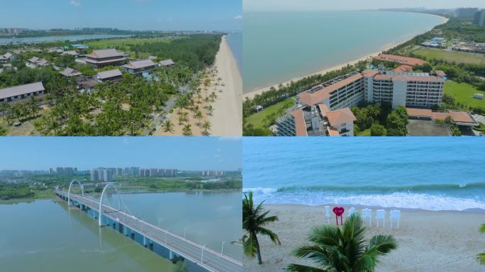 澄迈迎宾半岛航拍