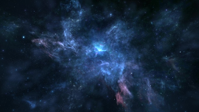 4K大气深邃星空背景AE模版