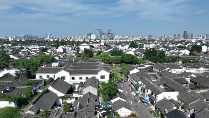 苏州老城区和新城区