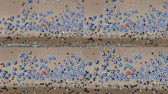 深圳市大梅沙海滨公园航拍