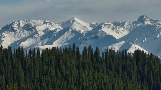 新疆伊犁旅游宣传风光航拍