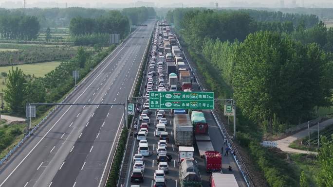 高速堵车